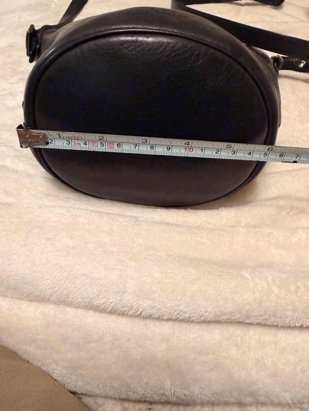 Vintage Coach Black Leather Bucket Bag - Picture 11 of 12